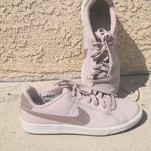 Light pink Nike sneakers